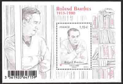  Roland Barthes (1915-1980) 