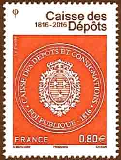  Caisse des dépôts (1816-2016) bicentenaire 