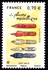  L'histoire des plumes d'écriture - La plume métallique 