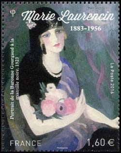  Marie Laurencin, portrait de la baronne Gourgaud 