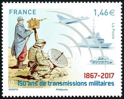  150 ans de transmissions militaires. 