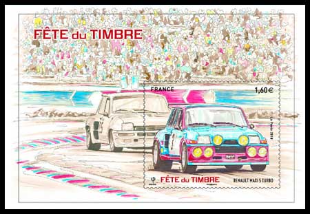  Fête du timbre - le sport automobile 