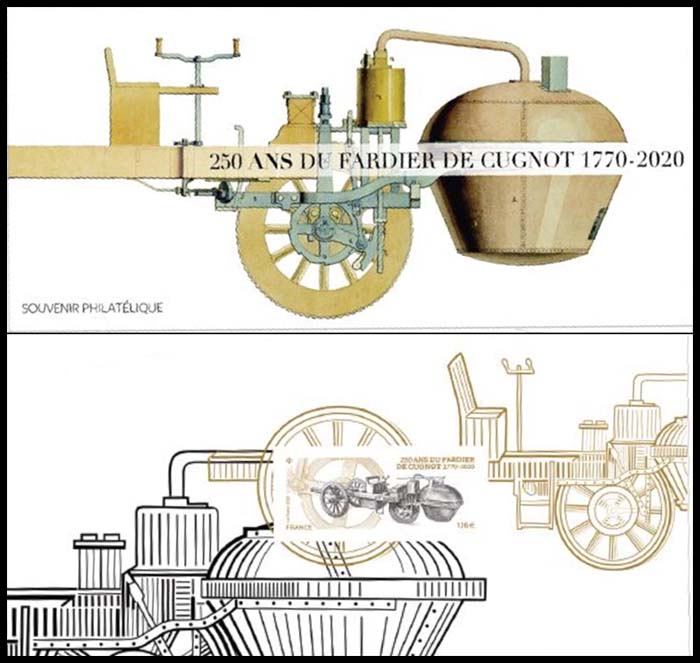  250 ans du Fardier de Cugnot 1770-2020 