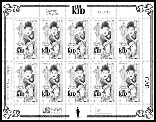  Charlie Chaplin THE KID 100 ANS 