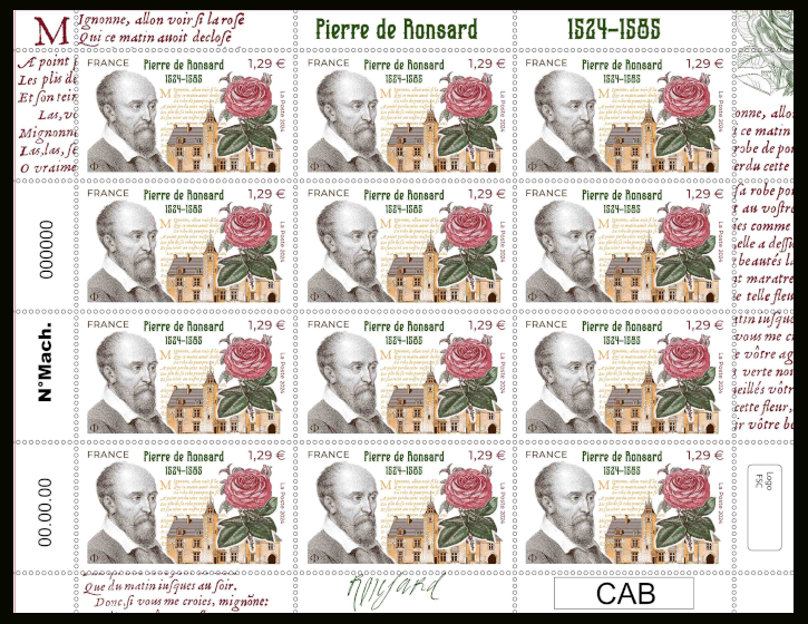 Pierre de Ronsard 1524-1586 