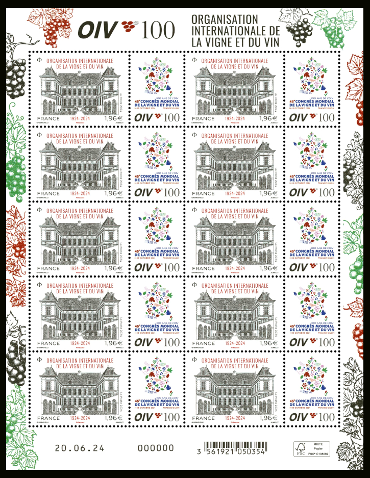  Organisation internationnale de la vigne et du vin 1924-2025 