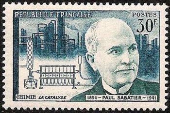  Paul Sabatier (1854-1941) la catalyse - prix Nobel de chimie en 1912 