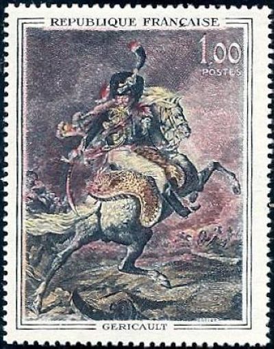  Géricault « Officier de chasseurs à cheval de la garde impériale chargeant » 