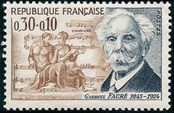  Gabriel Fauré (1845-1924), compositeur français 