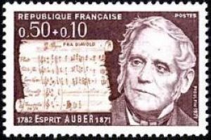  Esprit Auber (1782-1871) compositeur français, 