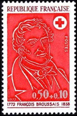  François Broussais 1772-1839 - Croix rouge 