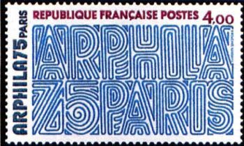  Arphila 75 Paris « Lettres » 