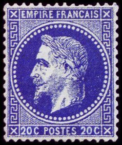  Napoléon III 20 c - Empire lauré 