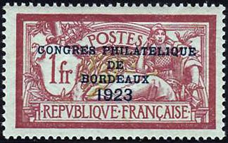  Congrès philatélique de Bordeaux 