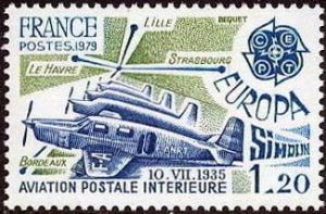  Europa - Aviation postale intérieure 