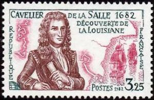  Cavelier de La Salle découverte de la Louisiane 1682 