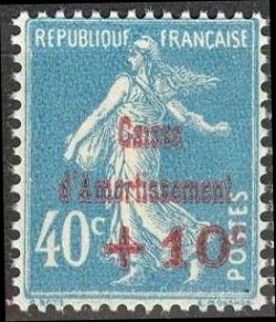 Semeuse - au profit de la Caisse d'Amortissement