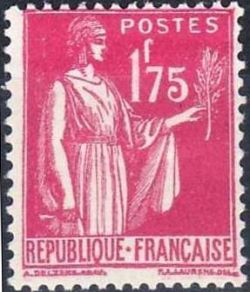  Type Paix 2ème série 1f75 