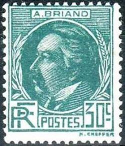  Aristide Briand (1862-1932) prix Nobel de la Paix en 1926 