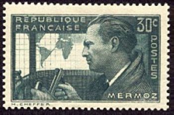  Jean Mermoz (1901-1936) aviateur français, figure légendaire de l'Aéropostale 