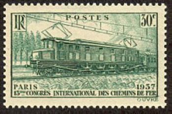  13ème congrès international des chemins de fer à Paris 