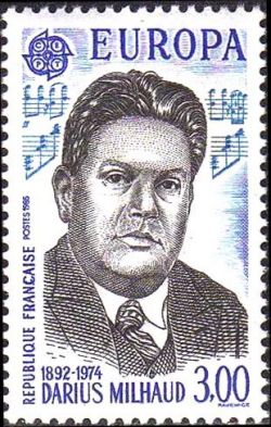  Europa - Darius Milhaud, compositeur français de musique classique 