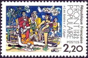  Fernand Léger, «Les loisirs», Cinquantenaire du front populaire 1936-1986 