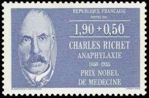  Charles Richet (1850-1935) physiologiste prix Nobel 1913 