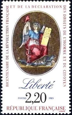  Bicentenaire de la révolution - Liberté 