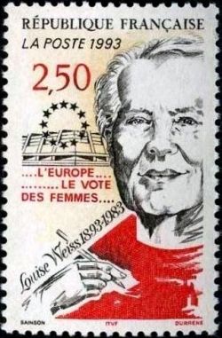  Louise Weiss (1893-1983) écrivain et femme politique 