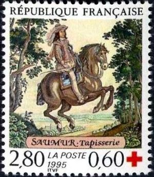  Croix Rouge, Tapisserie de Saumur 