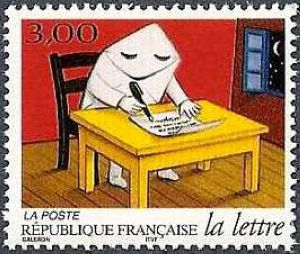  Envoi de la lettre, Le voyage d'une lettre 