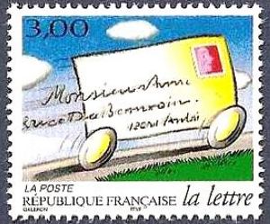  Distribution de la lettre, Le voyage d'une lettre 