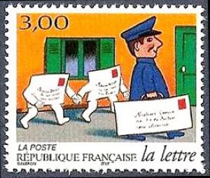  Réception de la lettre, Le voyage d'une lettre 