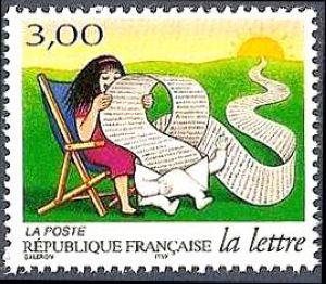  Lecture de la lettre, Le voyage d'une lettre 