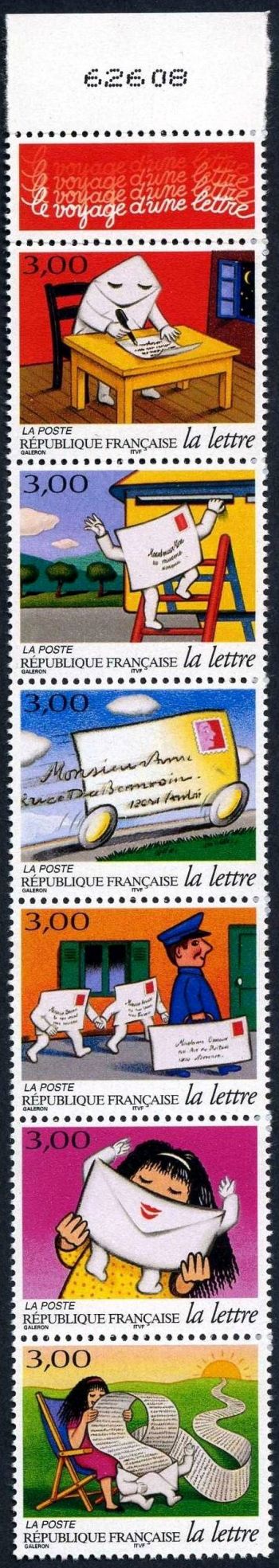  La bande : Les journées de la lettre. Le voyage d'une lettre 