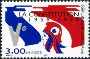  40ème anniversaire de la constitution de la Vème république 