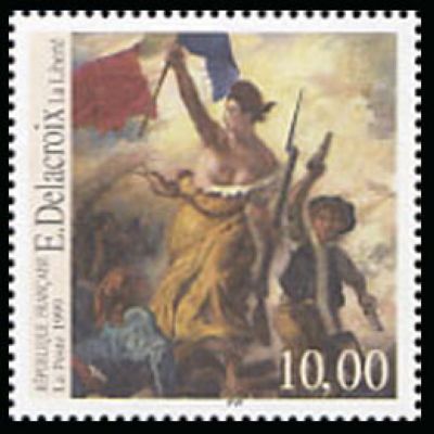  « La Liberté guidant le peuple » PhilexFrance 99 - tableau de Eugène Delacroix - 