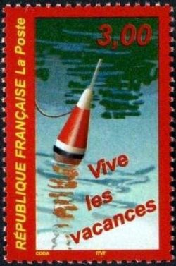  Timbres  « Vive les vacances » 