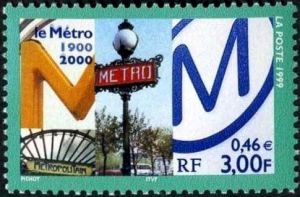  Centenaire du Metro 1900-1999 