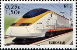  Les légendes du rail : locomotive Eurostar 