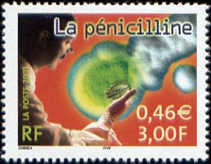  Le siècle au fil du timbre : Sciences, La pénicilline 