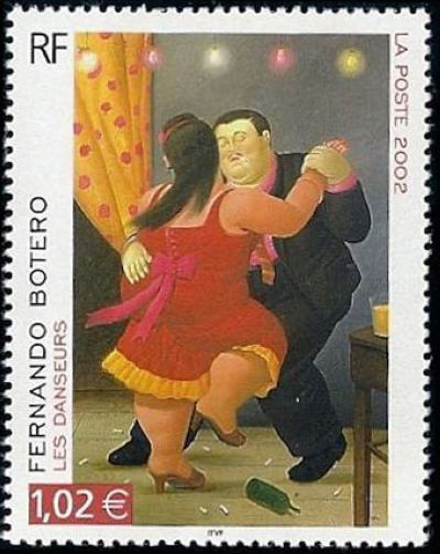  « Les danseurs » tableau de Fernando Botero 