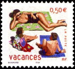  Timbre pour vacances 