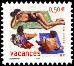  Timbre pour vacances 