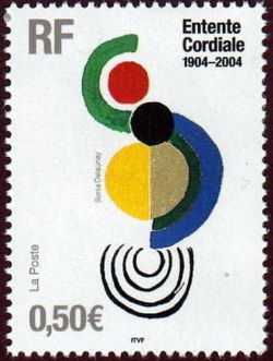  Centenaire de l'entente cordiale « Cocccinelle » de Sonia Delaunay (1885-1979) 