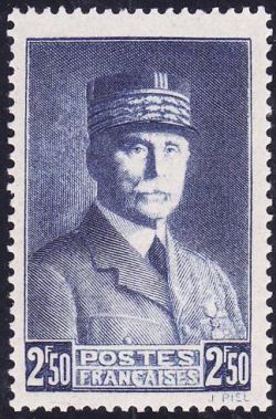  Effigie du Maréchal Pétain 