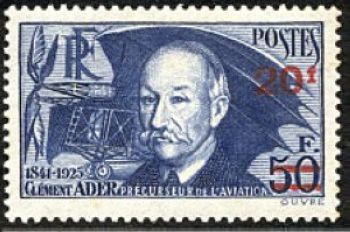  Clément Ader (1841-1925) ingénieur français, pionnier de l'aviation 
