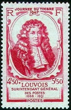  Louvois (1641-1691) Surintendant Général des Postes 1668-1691 