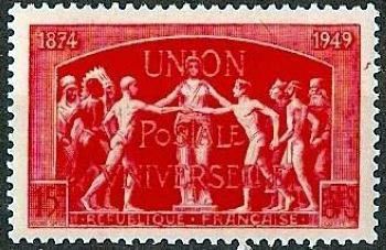  75ème anniversaire de l'Union Postale Universelle 